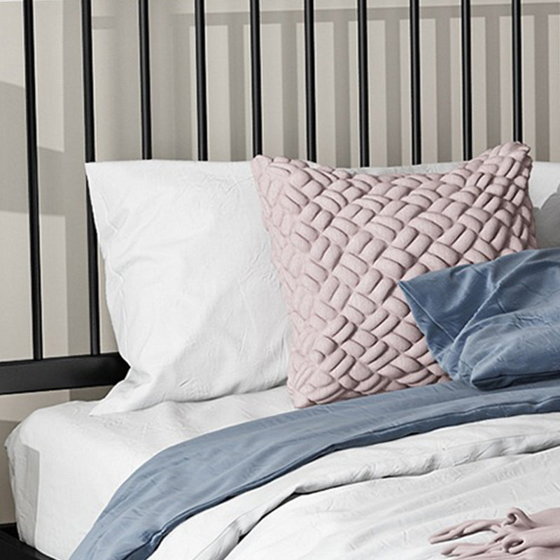 78-inch Metal Slat Bed Rectangular with Headboard,Modern King DayBed