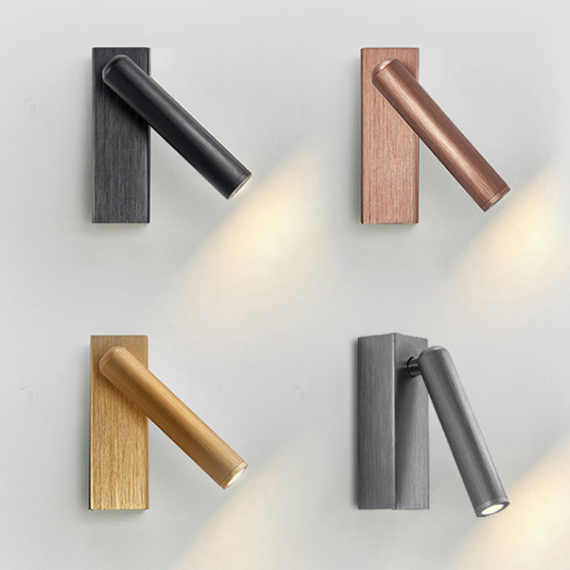 Nordic Style Aluminum Wall Light Rotatable Colorful Wall Lamp for Bedroom