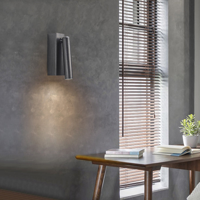 Nordic Style Aluminum Wall Light Rotatable Colorful Wall Lamp for Bedroom