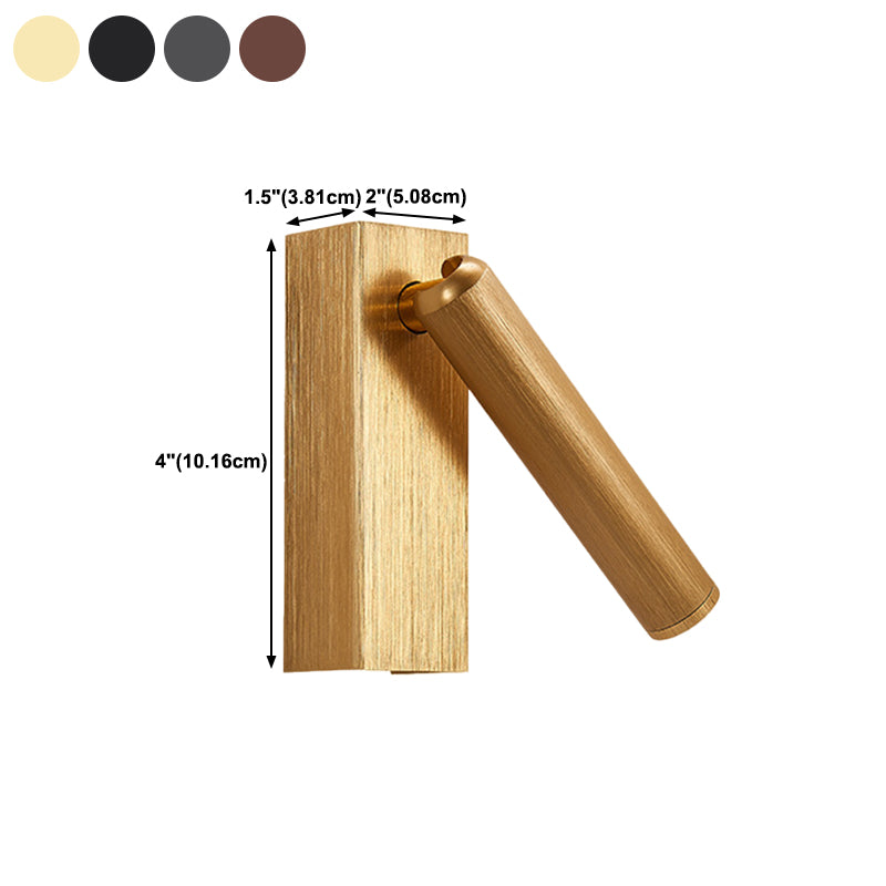 Nordic Style Aluminum Wall Light Rotatable Colorful Wall Lamp for Bedroom