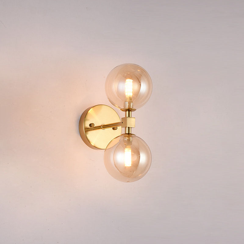Modern Creative Wall Light Globe Glass Wall Light for Living Room