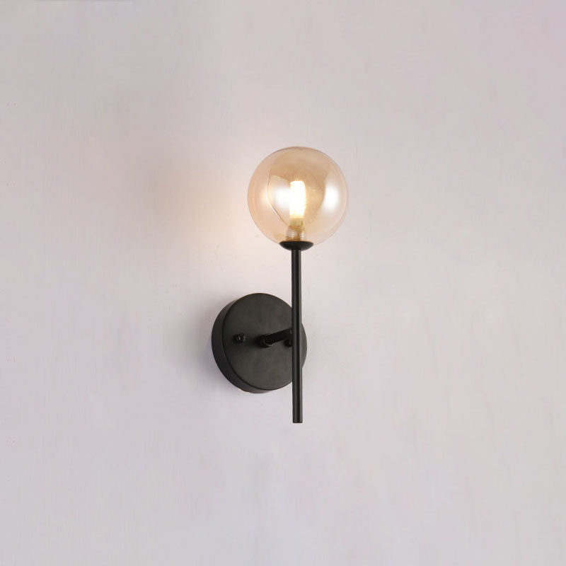 Modern Creative Wall Light Globe Glass Wall Light for Living Room