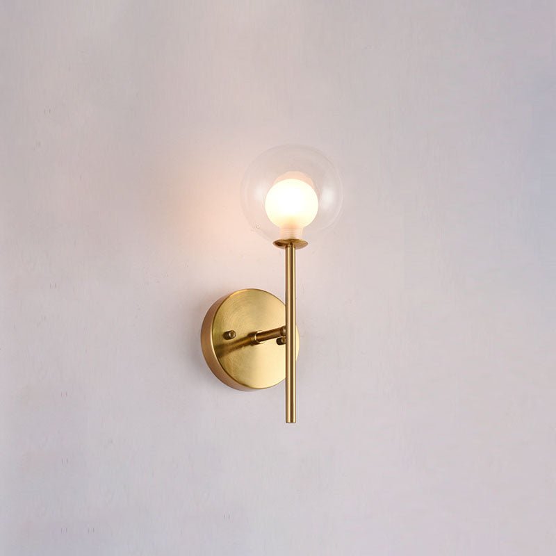 Modern Creative Wall Light Globe Glass Wall Light for Living Room