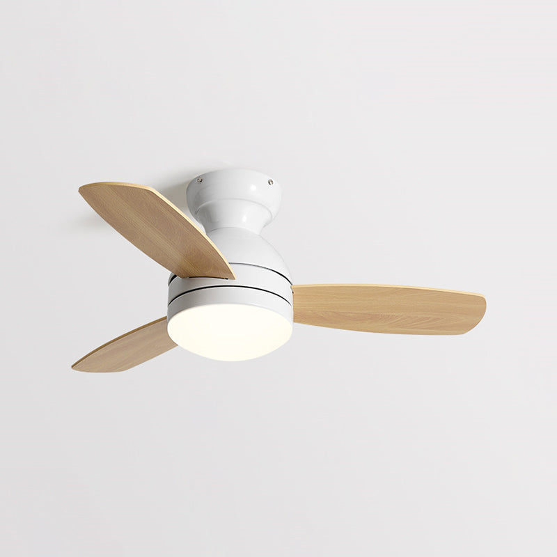 1 Light Ceiling Fan Lamp Modern Style Metal Ceiling Fan Lighting for Children's Room