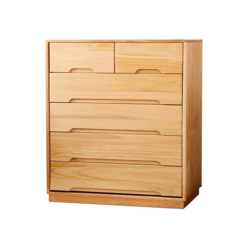 Modern Solid Wood Lingerie Chest Bedside Vertical Storage Chest