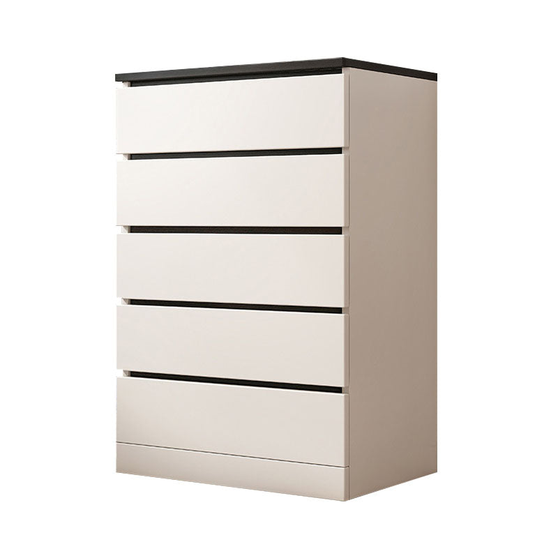 23.5" X 16" Modern Wooden Lingerie Chest Bedside Vertical Storage Chest