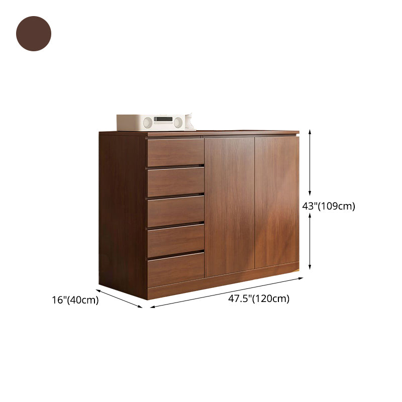 Modern Style Wooden Storage Chest Dresser Storage Chest for Bedside
