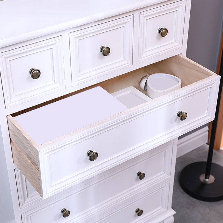 American Traditional Style Wooden Storage Chest Dresser Bedroom Storage Chest