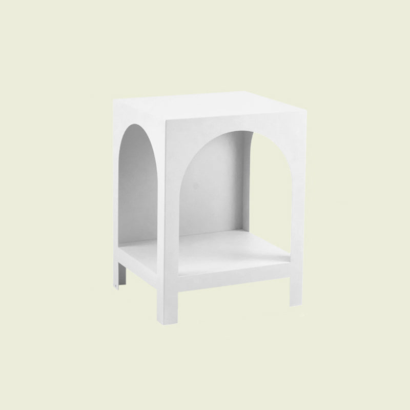 Closed Metal Bookshelf Modern Minimalist Home Living Room Corner Bookcase