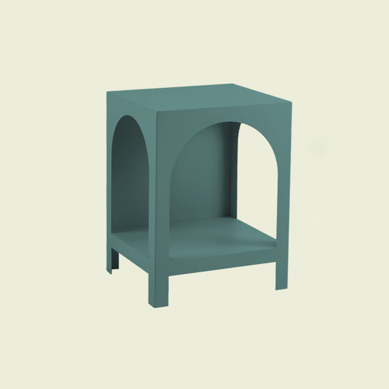 Closed Metal Bookshelf Modern Minimalist Home Living Room Corner Bookcase