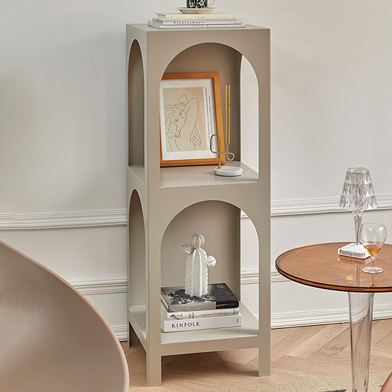 Closed Metal Bookshelf Modern Minimalist Home Living Room Corner Bookcase