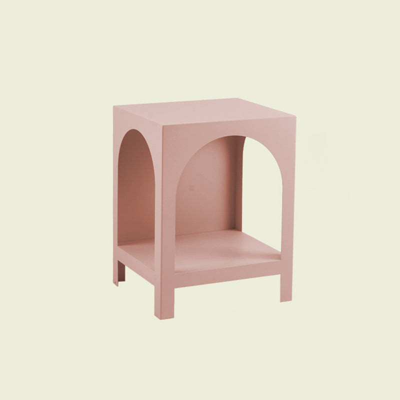 Closed Metal Bookshelf Modern Minimalist Home Living Room Corner Bookcase