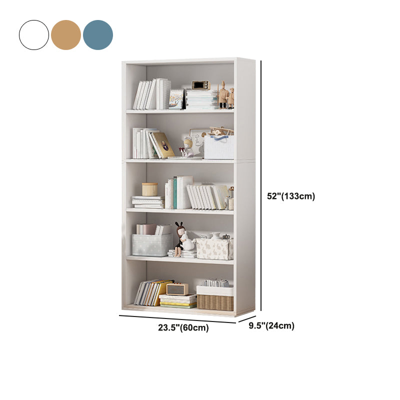 Scandinavian Style Standard Wood Bookshelf 23.6"L Home Bookcase