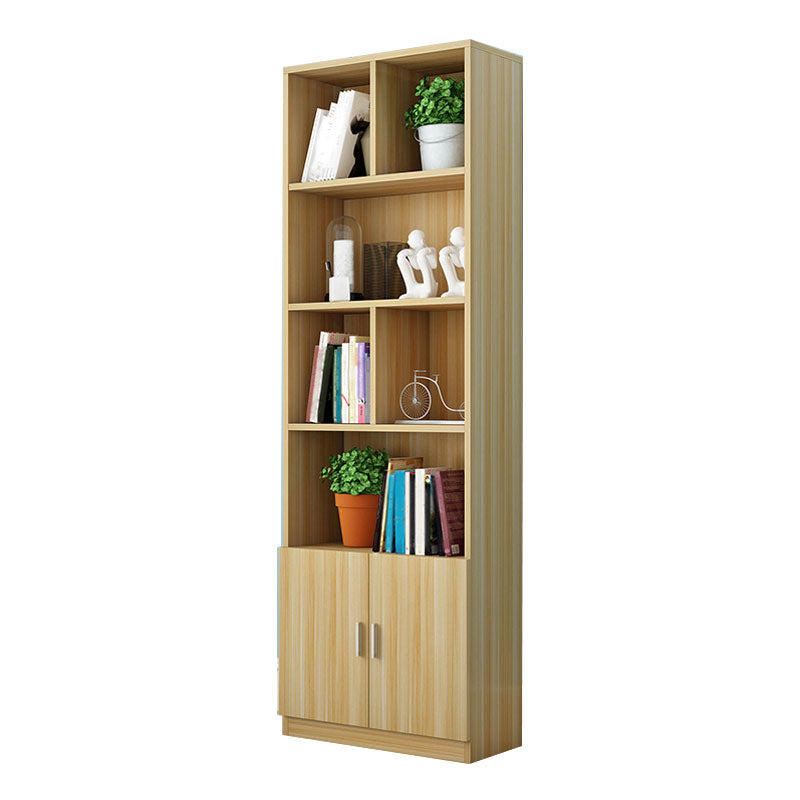 Closed Wooden Bookshelf Nordic Home Living Room Standard Bookcase