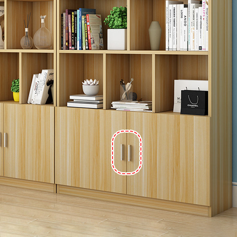 Closed Wooden Bookshelf Nordic Home Living Room Standard Bookcase