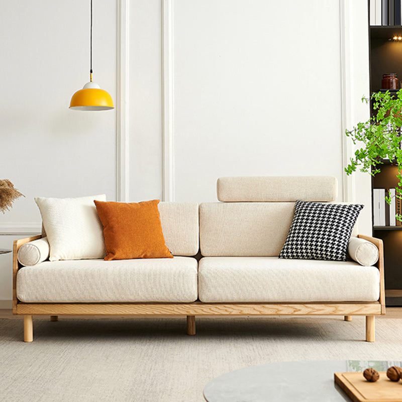 Contemporary Pillow Top Back Standard Pillow Top Arm Stationary Sofa