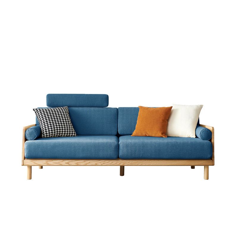 Contemporary Pillow Top Back Standard Pillow Top Arm Stationary Sofa