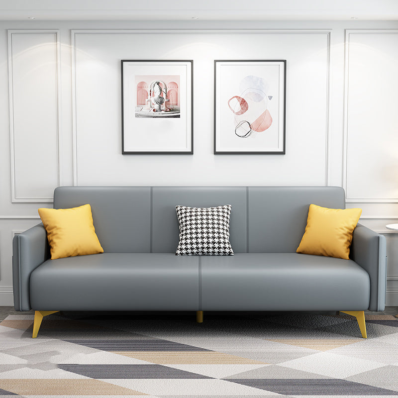 Contemporary Standard Square Arm Living Room Stationary Seating