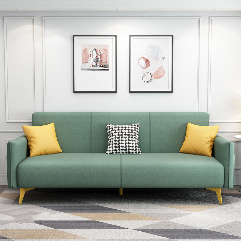 Contemporary Standard Square Arm Living Room Stationary Seating