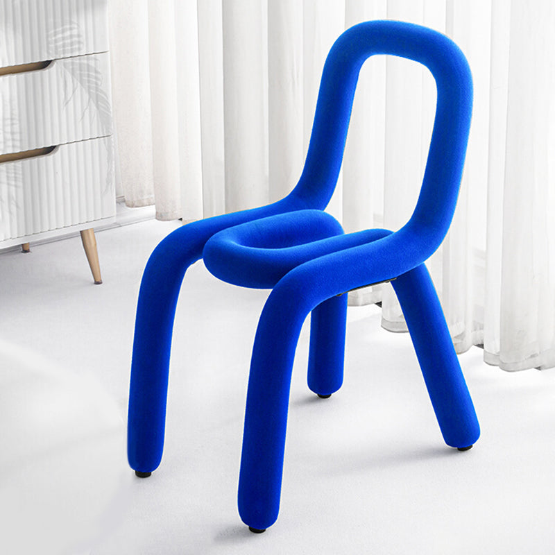 20.87" W √ó 15.35" L √ó 29.53" H Parsons Chair Armless Accent Chair with Basic Four Leg