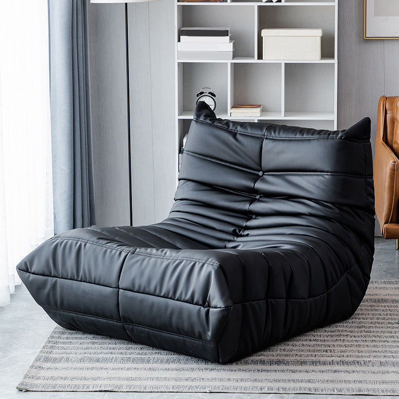 34.25"L x 40.16"W x 27.56"H Armless Sewn Pillow Back Chair,Modern Chair for Bedroom