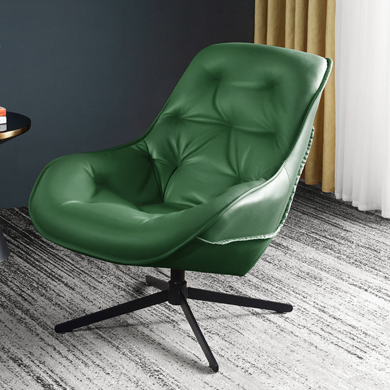 Faux Leather Chair 29.1" L x31.4W x33.4"H Arms Included Chair