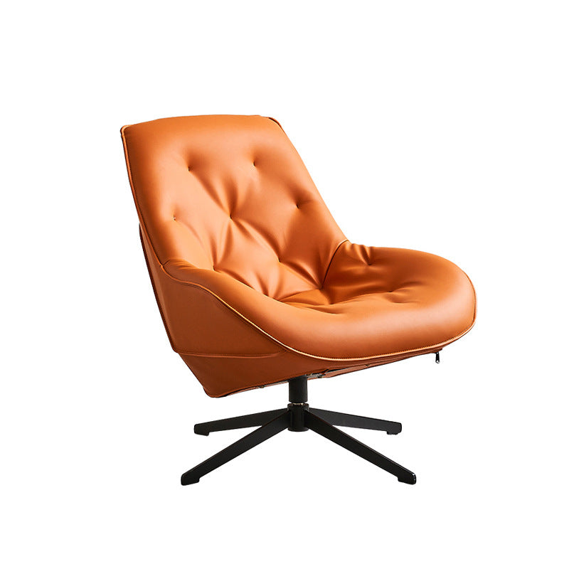 Faux Leather Chair 29.1" L x31.4W x33.4"H Arms Included Chair