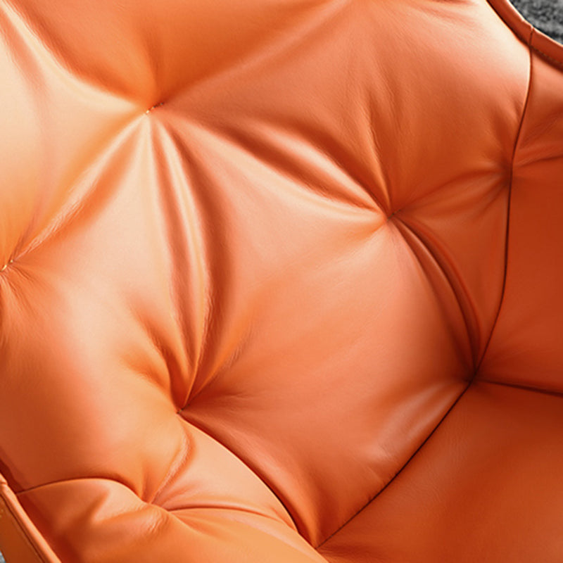 Faux Leather Chair 29.1" L x31.4W x33.4"H Arms Included Chair