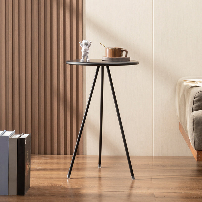 Metal White/green/black/gold 3 Legs Base Design Round Coffee Table