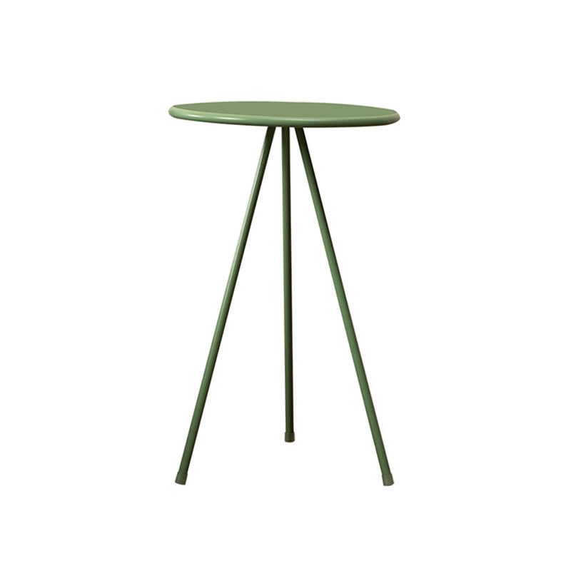 Metal White/green/black/gold 3 Legs Base Design Round Coffee Table