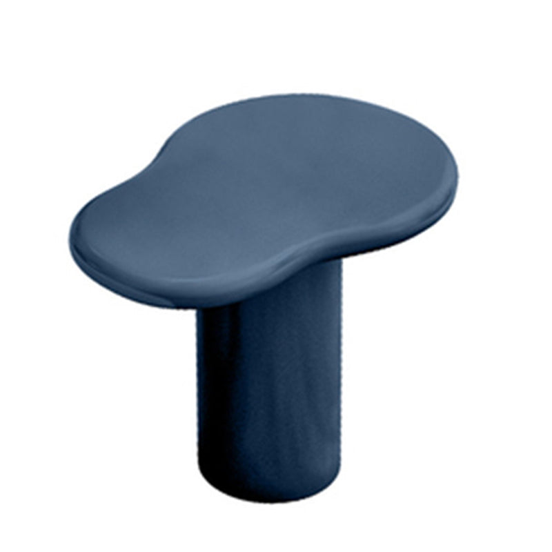 Nordic Geometric Wooden Coffee Table Pedestal 1 Single Cocktail Table