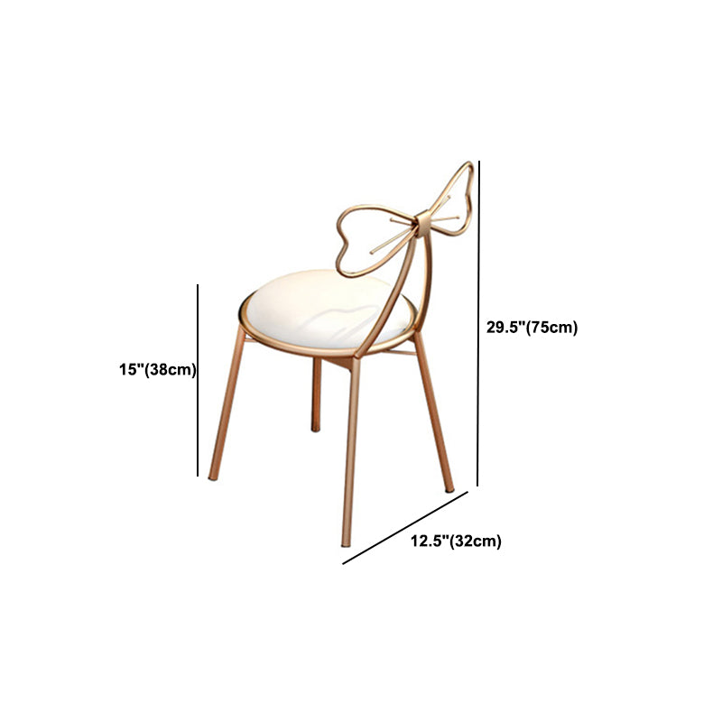 White Wood-based Panel Countertops Solid Wood Legs with Storage Racks and Dressing Tables