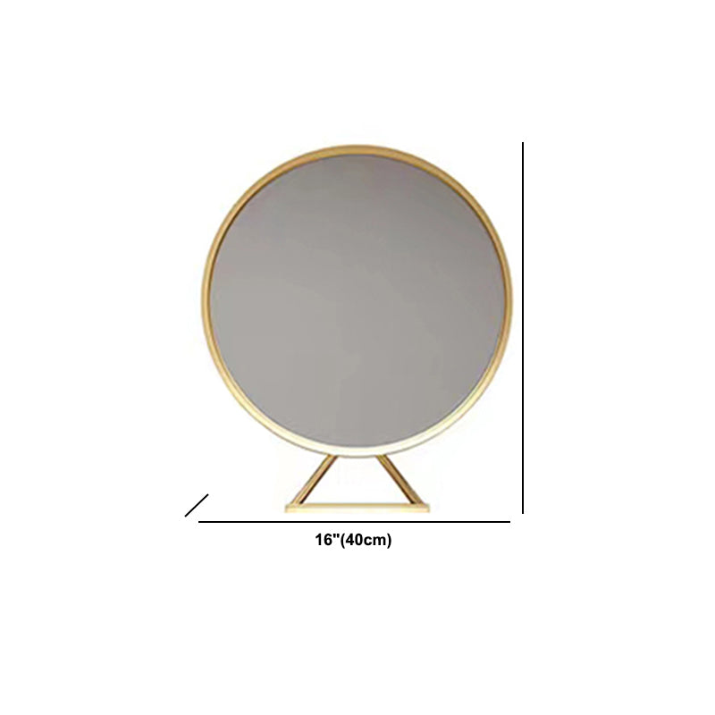 29.5" Height Wood Blue/ White Makeup Vanity with Drawers and Mirror