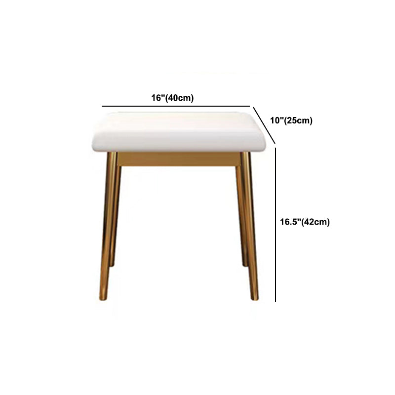 29.5" Height Wood Blue/ White Makeup Vanity with Drawers and Mirror