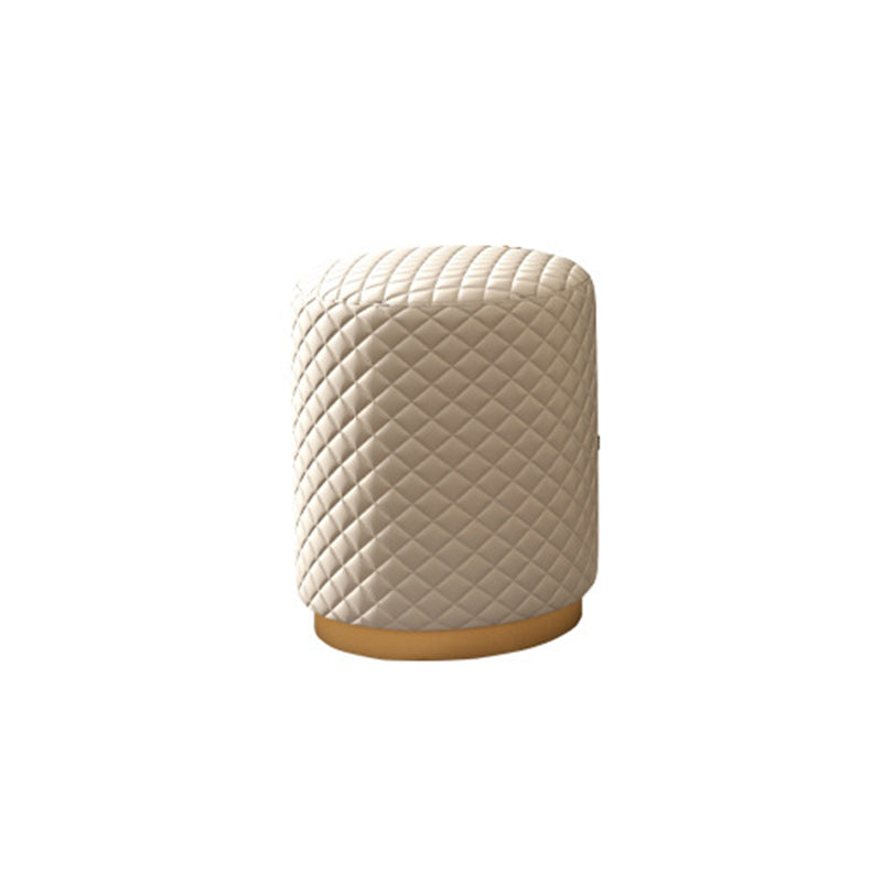 Stone Top Vanity Desk with 6 Drawers, Metallic White/Grey, 15.75" D x 30.71" H