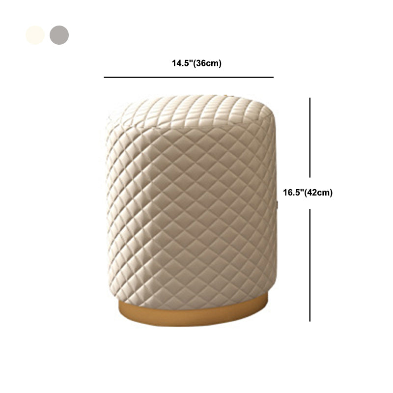 Stone Top Vanity Desk with 6 Drawers, Metallic White/Grey, 15.75" D x 30.71" H