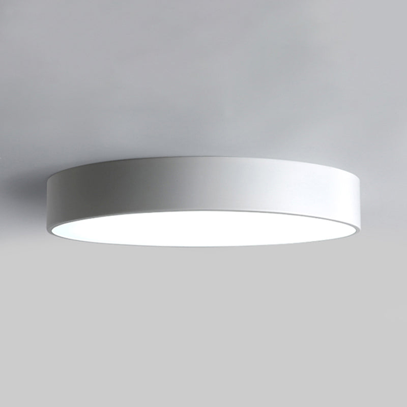 Modern Simple Style Flush Mount Ceiling Lamp Circle Flush Light for Living Room