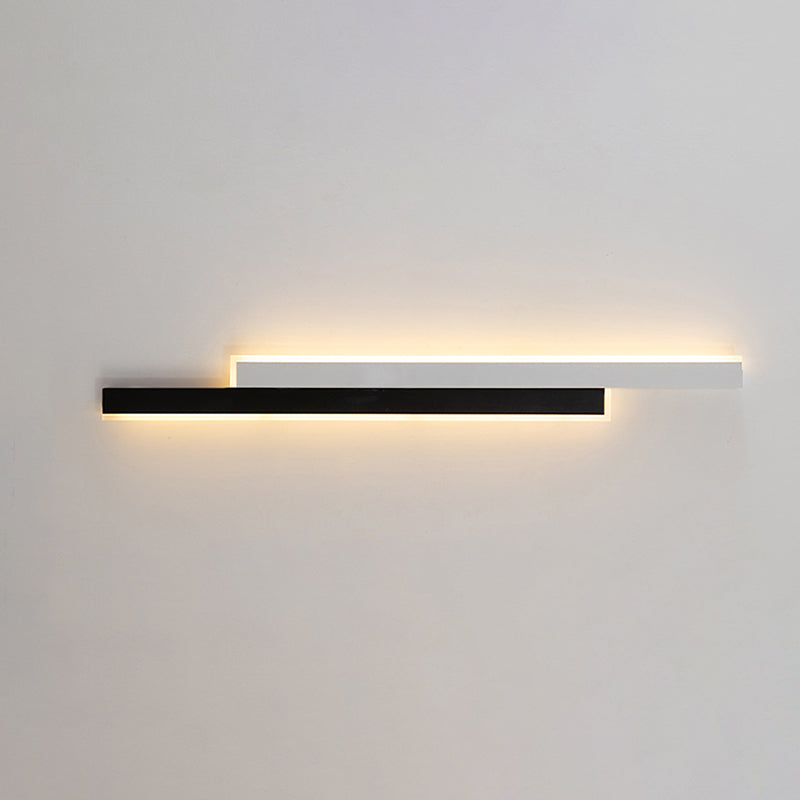 Contemporary Style Wall Lamp Sconce Linear Wall Sconce Metal for Bedroom