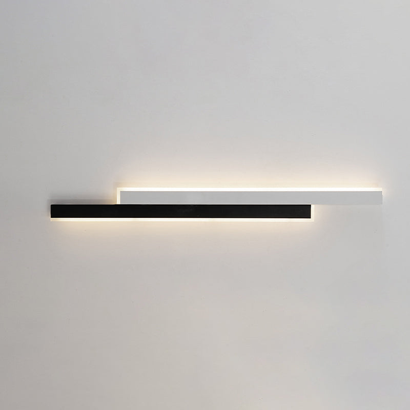 Contemporary Style Wall Lamp Sconce Linear Wall Sconce Metal for Bedroom