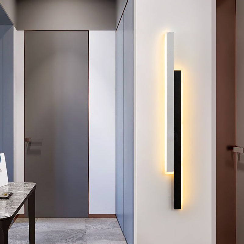 Contemporary Style Wall Lamp Sconce Linear Wall Sconce Metal for Bedroom