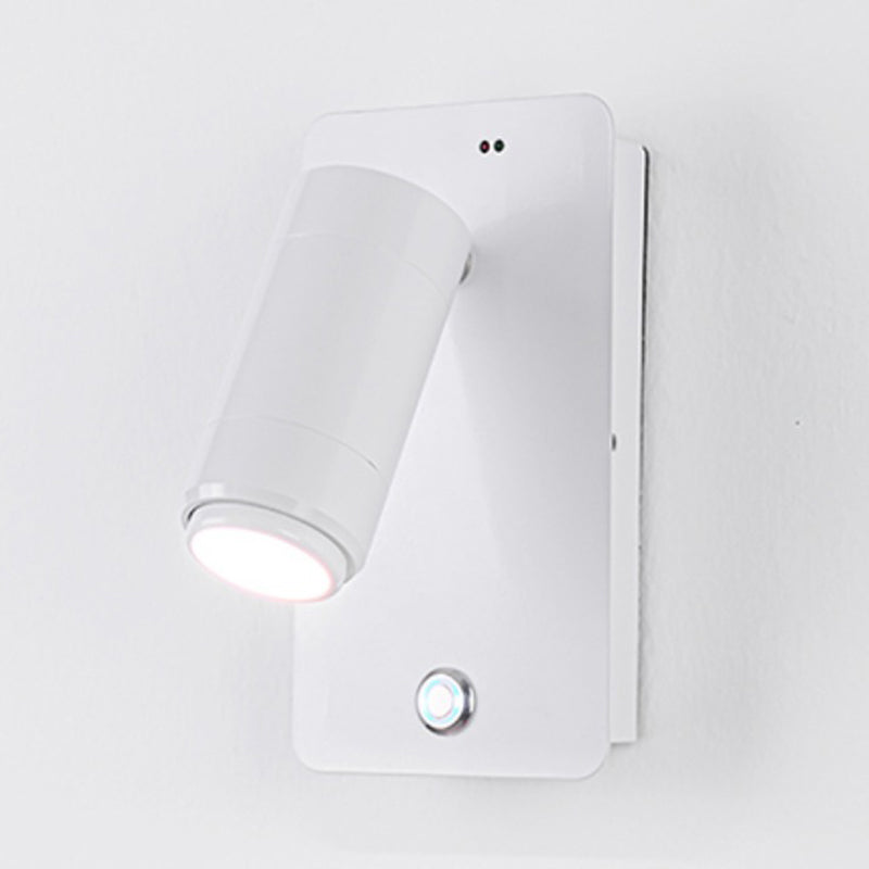 Modern Geometric Shape Wall Sconce Reading Wall Light with Acrylic Shade for Bedroom