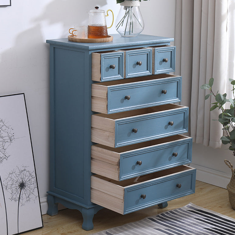 Traditional Style Storage Chest Bedroom Solid Wood Storage Chest Dresser with Drawers