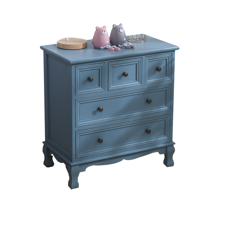 Traditional Style Storage Chest Bedroom Solid Wood Storage Chest Dresser with Drawers