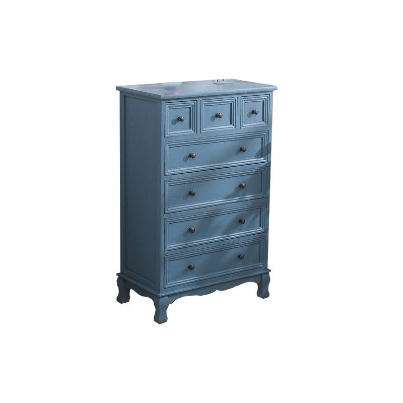 Traditional Style Storage Chest Bedroom Solid Wood Storage Chest Dresser with Drawers