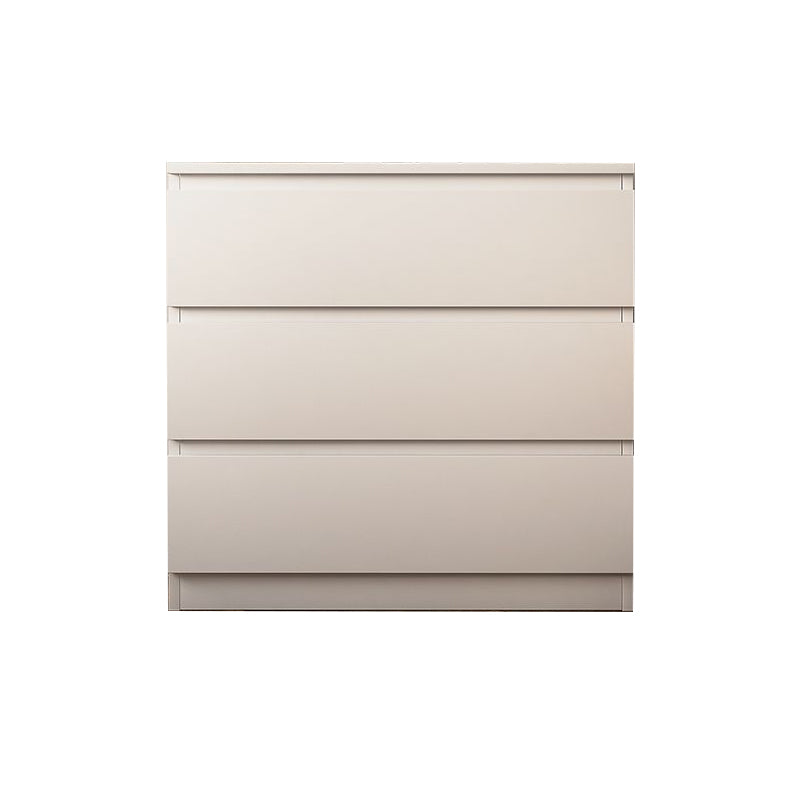 Modern Bedroom Dresser White Wooden Storage Chest with Drawers