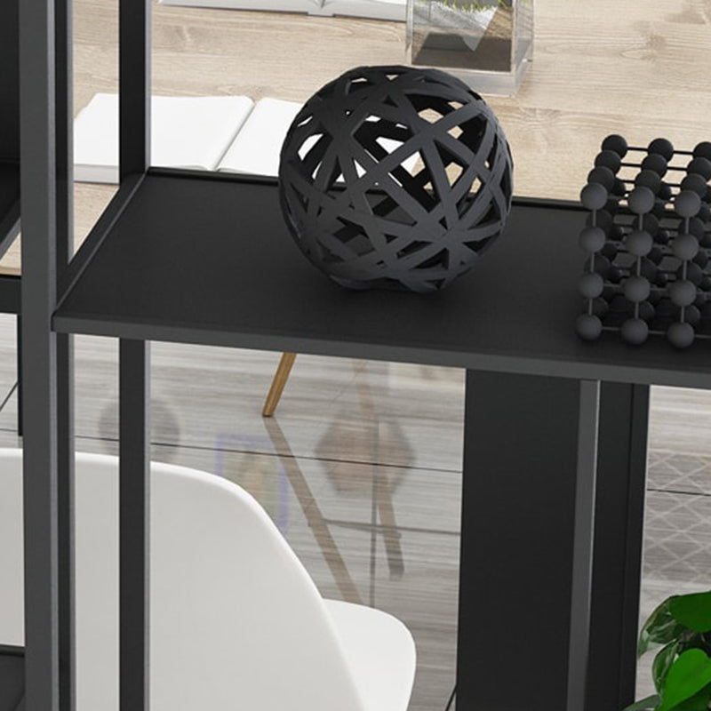Industrial Open Rectangle Storage Bookshelf Home Office Etagere Bookcase