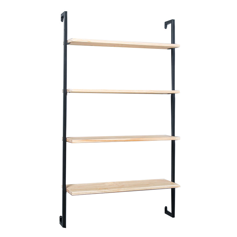 Scandinavian Wood Floating Bookshelf 9.8"Wide Home Book Shelf