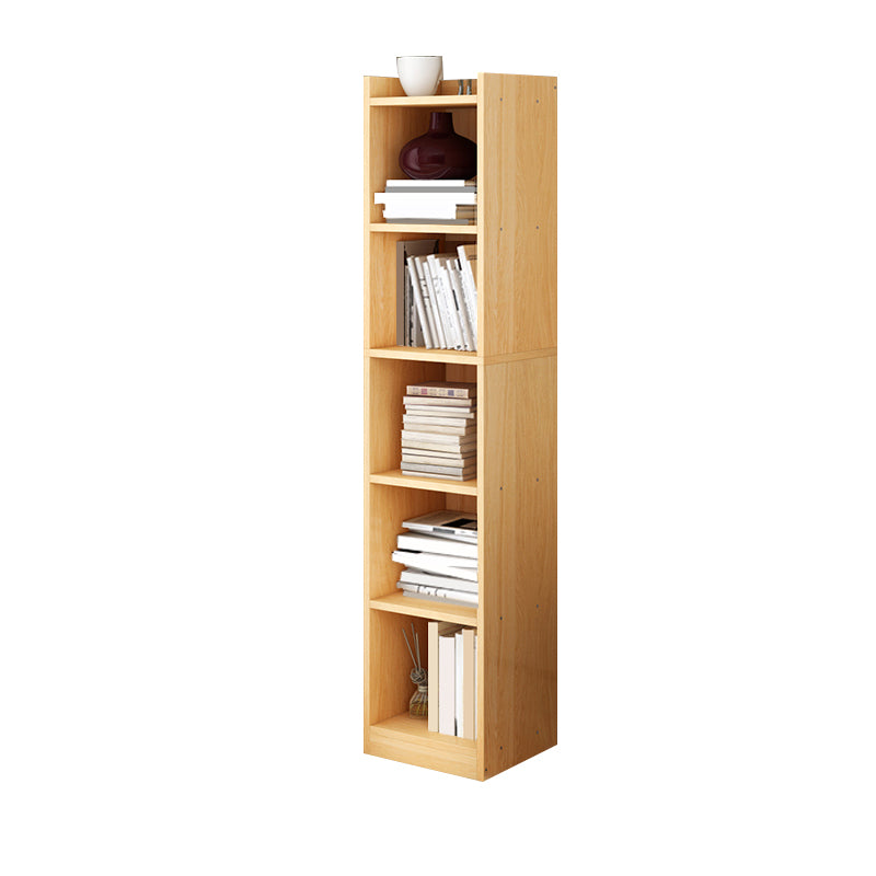 Engineer Wooden Bookcase Modern Home Living Room Corner Bookshelf