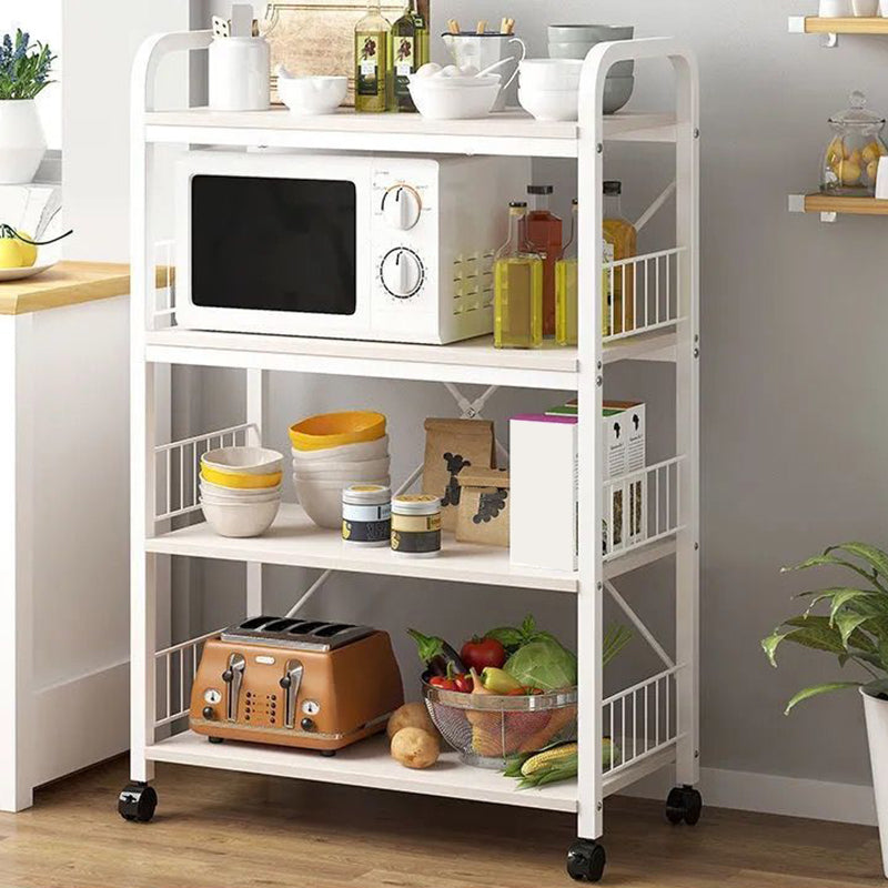 11.8" Wide Ladder Book Shelf Contemporary Style Home Metal Bookshelf