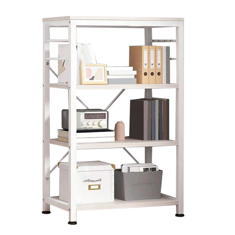 11.8" Wide Ladder Book Shelf Contemporary Style Home Metal Bookshelf